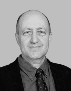 David Behrens Black and White Headshot