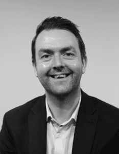 Nathan Jones Black and White Headshot