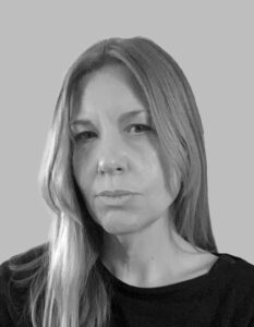 Siobhan Ward Black and White Headshot