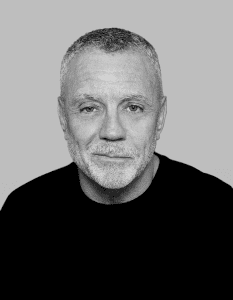 Kevin Feighery Black and White Headshot
