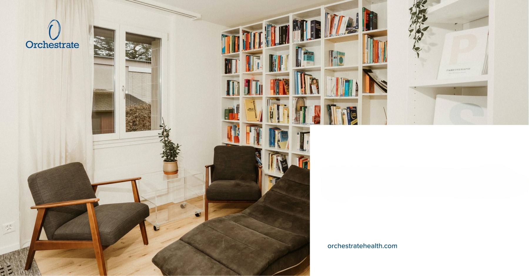 a therapy consultation room