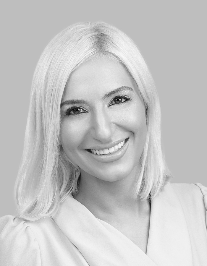 Black and White Headshot of Alaa Abuali